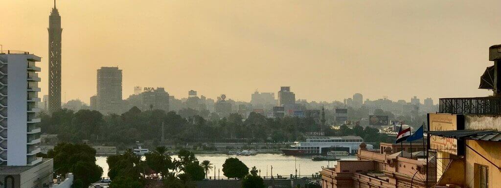 Nile and Cairo TV Tower