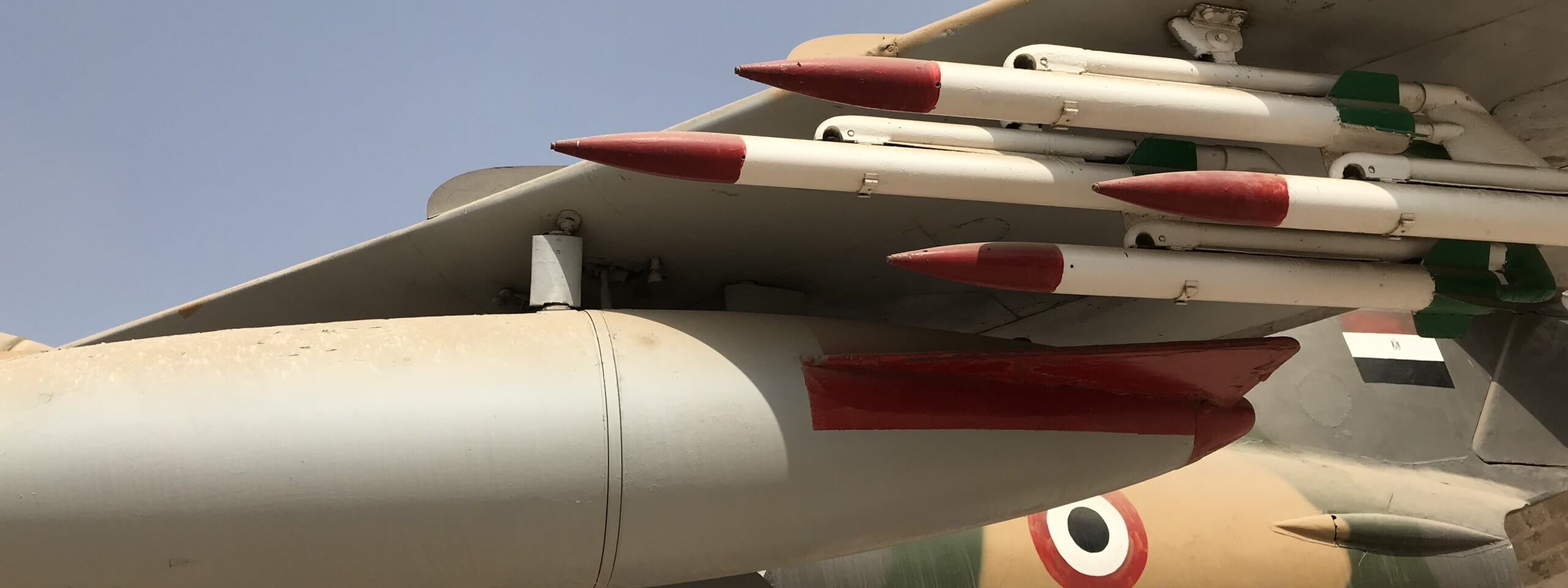 Ägyptisches Kampfflugzeug